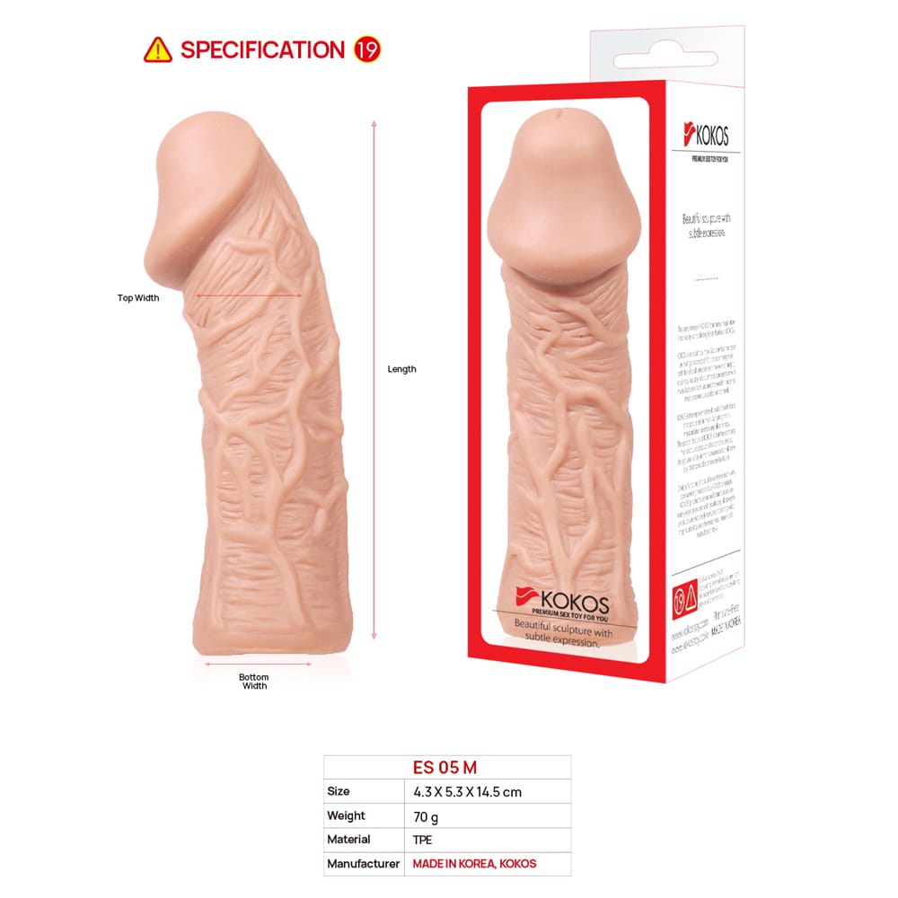 Kokos Extreme Penis Sleeve for Size & Satisfaction