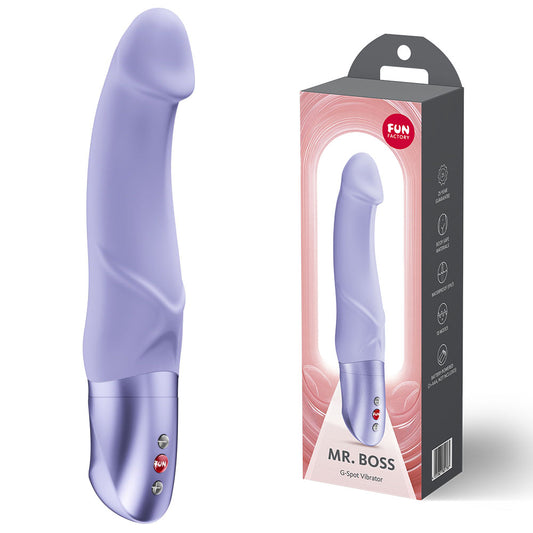 Fun Factory MR. BOSS Purple - Purple 21 cm Vibrator