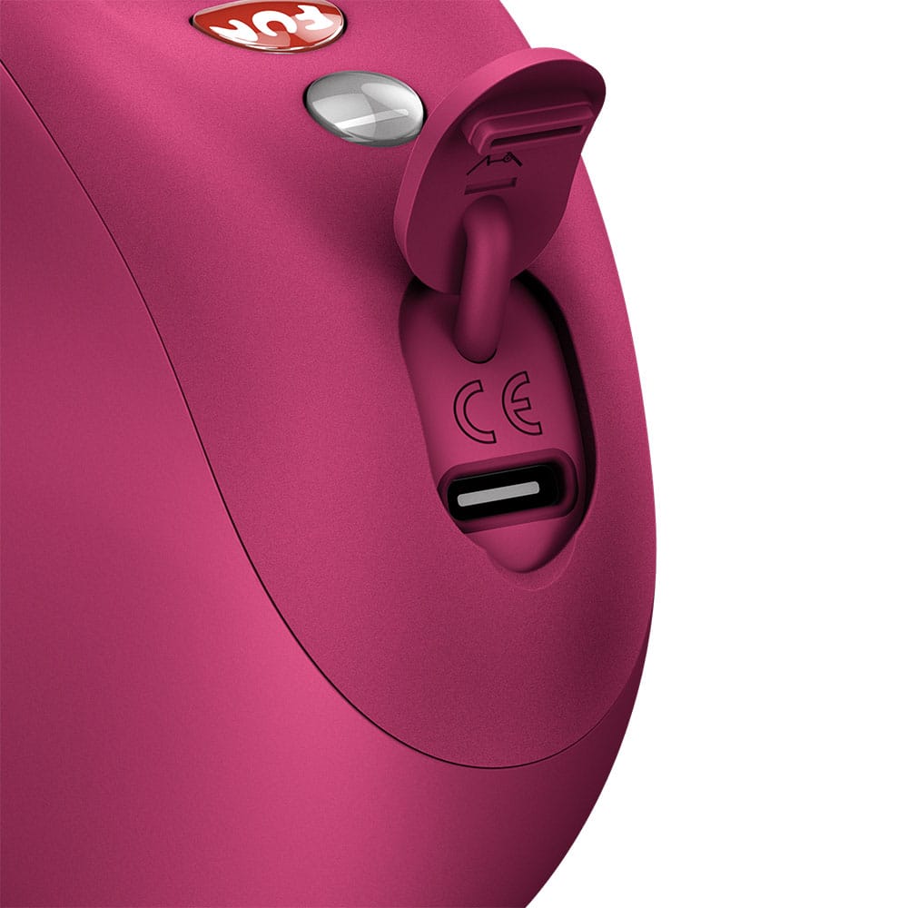 Fun Factory MEA Wine Red - Wine Red USB Rechargeable Air Pulse Clitoral Stimulator