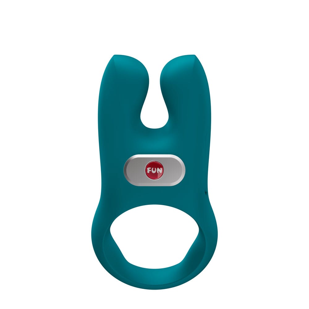 Fun Factory NOS Bottle Green - Bottle Green USB-C Rechargeable Vibrating Cock Ring