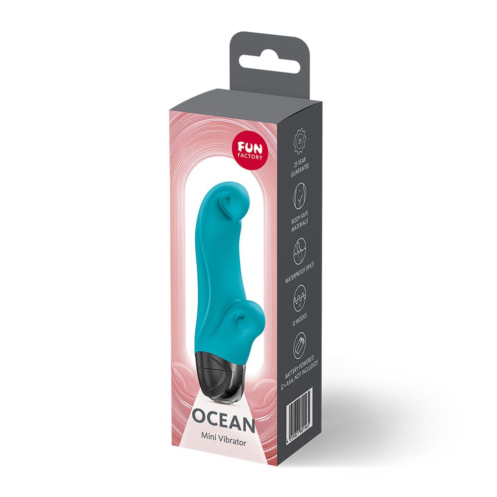 Fun Factory OCEAN Aquamarine - Aquamarine 14.5 cm Vibrator