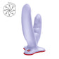Fun Factory RYDE Purple - Purple Grinding Dildo