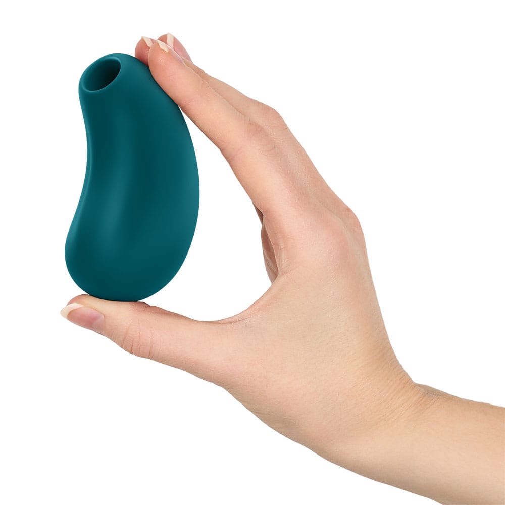 Fun Factory CHERIE Bottle Green - Bottle Green USB Rechargeable Air Pulse Stimulator