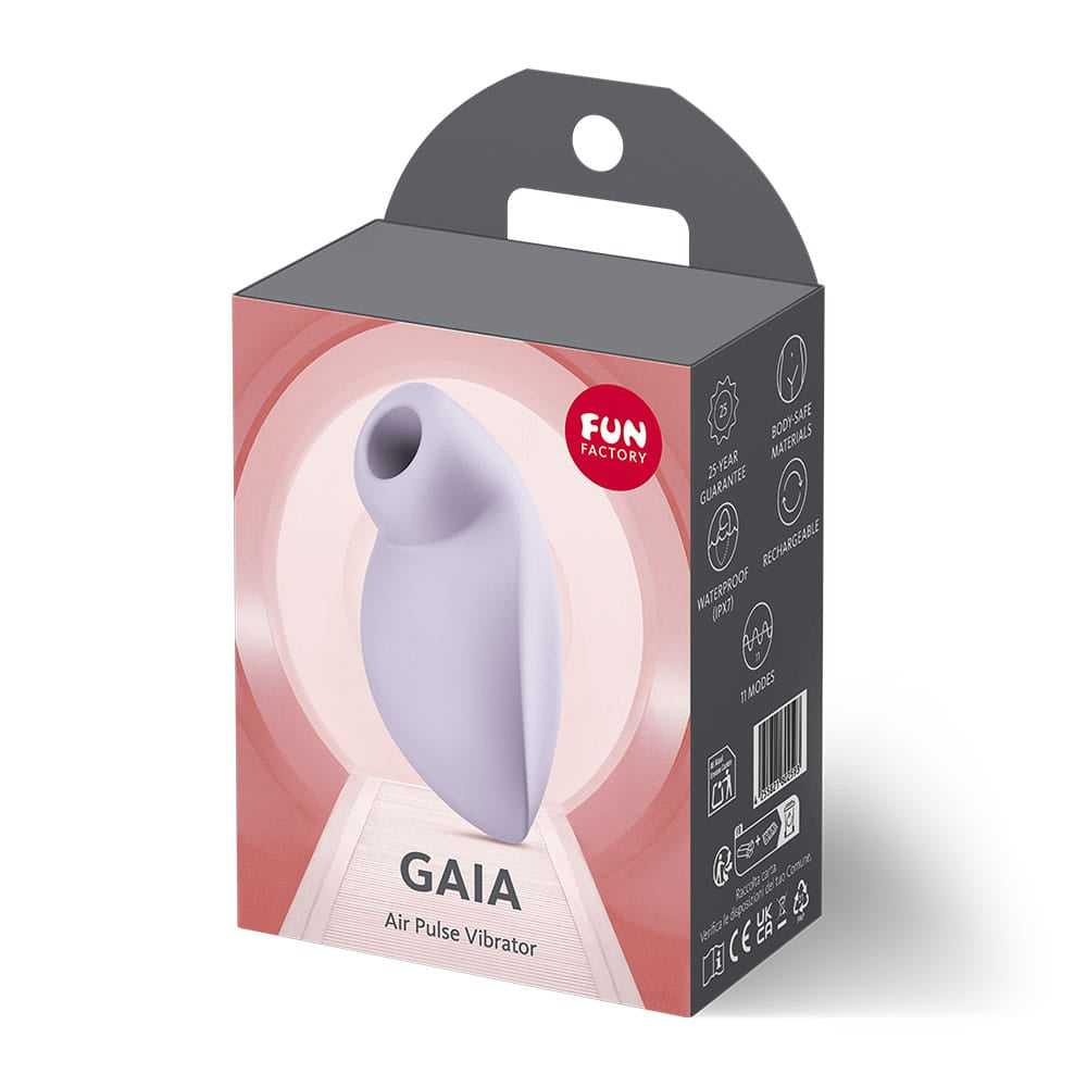 Fun Factory GAIA Purple - Purple USB Rechargeable Air Pulse Stimulator