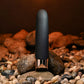 Gender X THE GOLD STANDARD - Black/Rose Gold 10 cm USB Rechargeable Bullet
