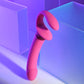 Gender X SHARING IS CARING - Pink 21.9 cm USB Rechargeable Strapless Strap-On