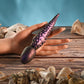 Gender X INTO THE DEEP - Purple 21.7 cm USB Rechargeable Tentacle Fantasy Massage Wand