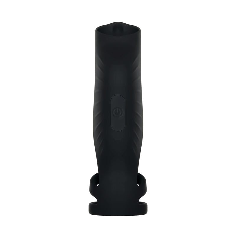 Gender X ROCKETEER - Black USB Rechargeable Vibrating Penis Sleeve