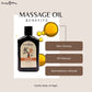 EB Aphrodisiac Massage Oil GRAPEFRUIT SANDALWOOD - 60 ml - Grapefruit Sandalwood Scented Massage Oil - 60 ml Bottle