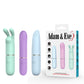 Adam & Eve TRIPLE PLEASURES - Coloured USB Rechargeable Vibrators - Set of 3