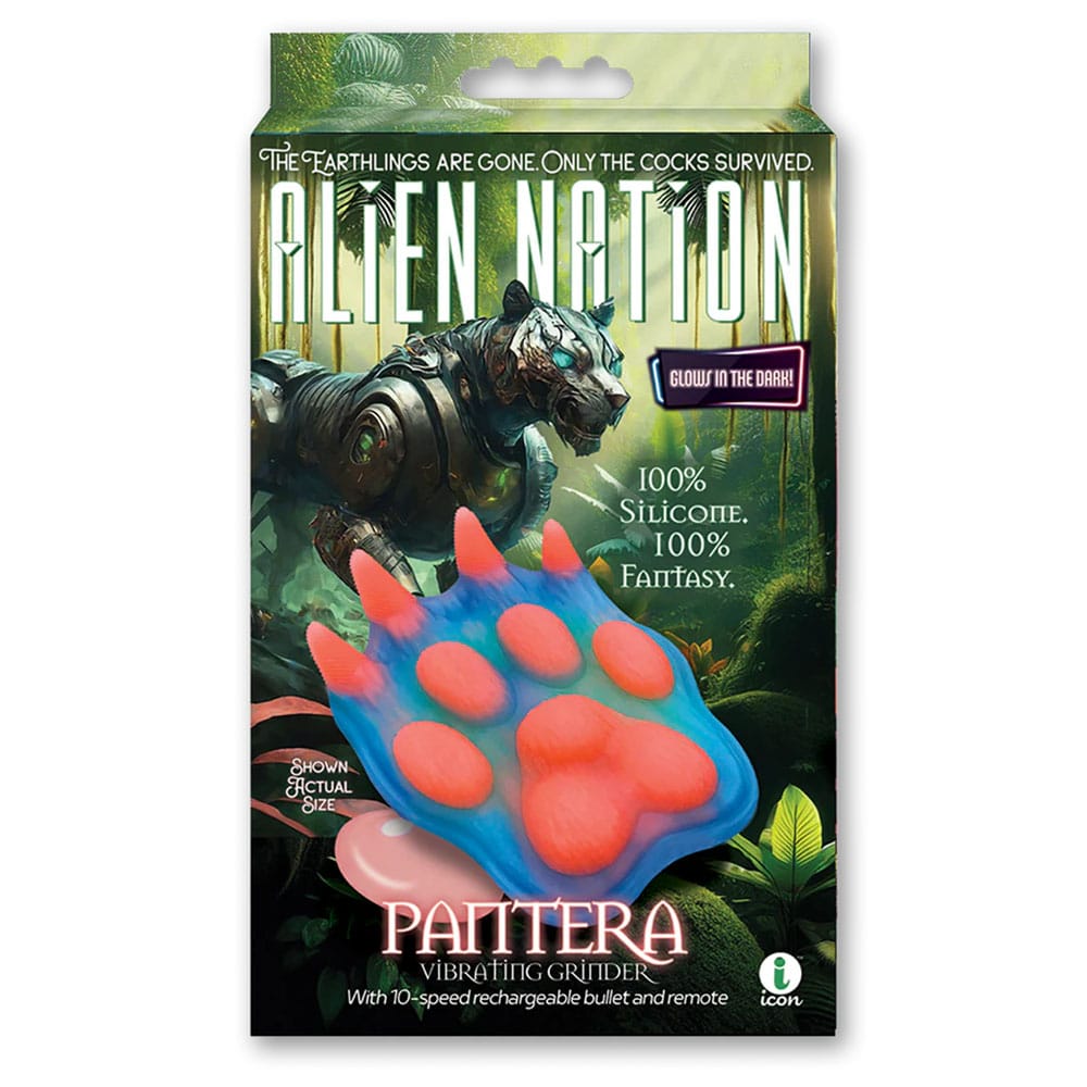 Alien Nation - Pantera - Coloured USB Rechargeable Vibrating Fantasy Grinder Pad with Remote