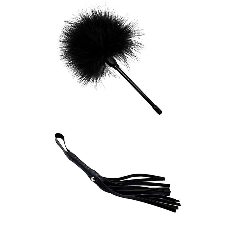 Adam & Eve MIDNIGHT MOODS COLLECTION - Black Couples Bondage Kit - Set of 10 Pieces