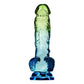 Adam & Eve SENSUAL SEASIDE 8.5'' Dildo - Blue/Green 21.5 cm Dildo