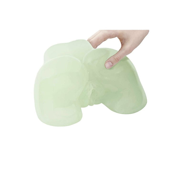 Adam & Eve GLOW IN THE DARK PEEK-A-BOOTY - Glow In Dark Doggy Style Mini Masturbator