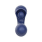 Adam & Eve THE BIG BALLER - Navy Blue 18.8 cm USB Rechargeable Thrusting Rabbit Vibrator