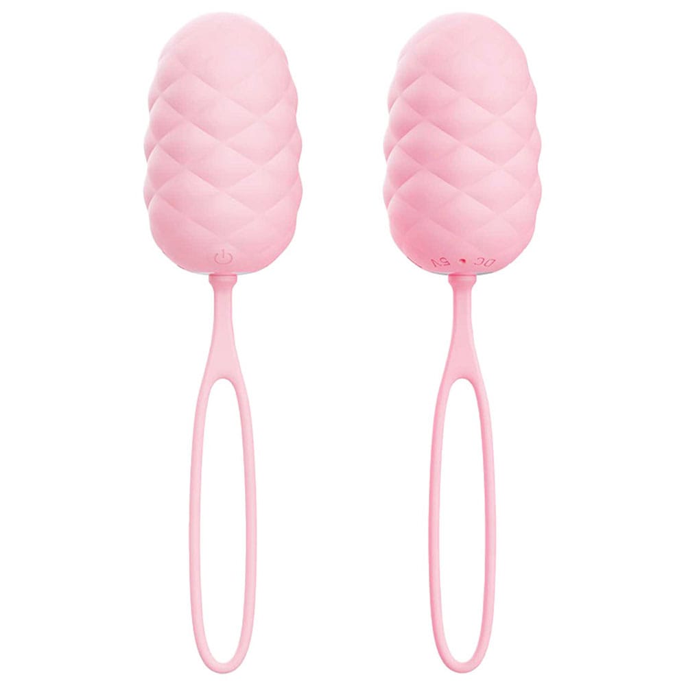 Adam & Eve PILLOW TALK EGG - Pink USB Rechargeable Vibrating Egg with Wireless Remote Control