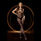 LAPDANCE Fishnet & Lace Catsuit - Black - One Size