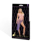 LAPDANCE Violet Sky Off-The-Shoulder Mini Dress - Pink/Violet - One Size