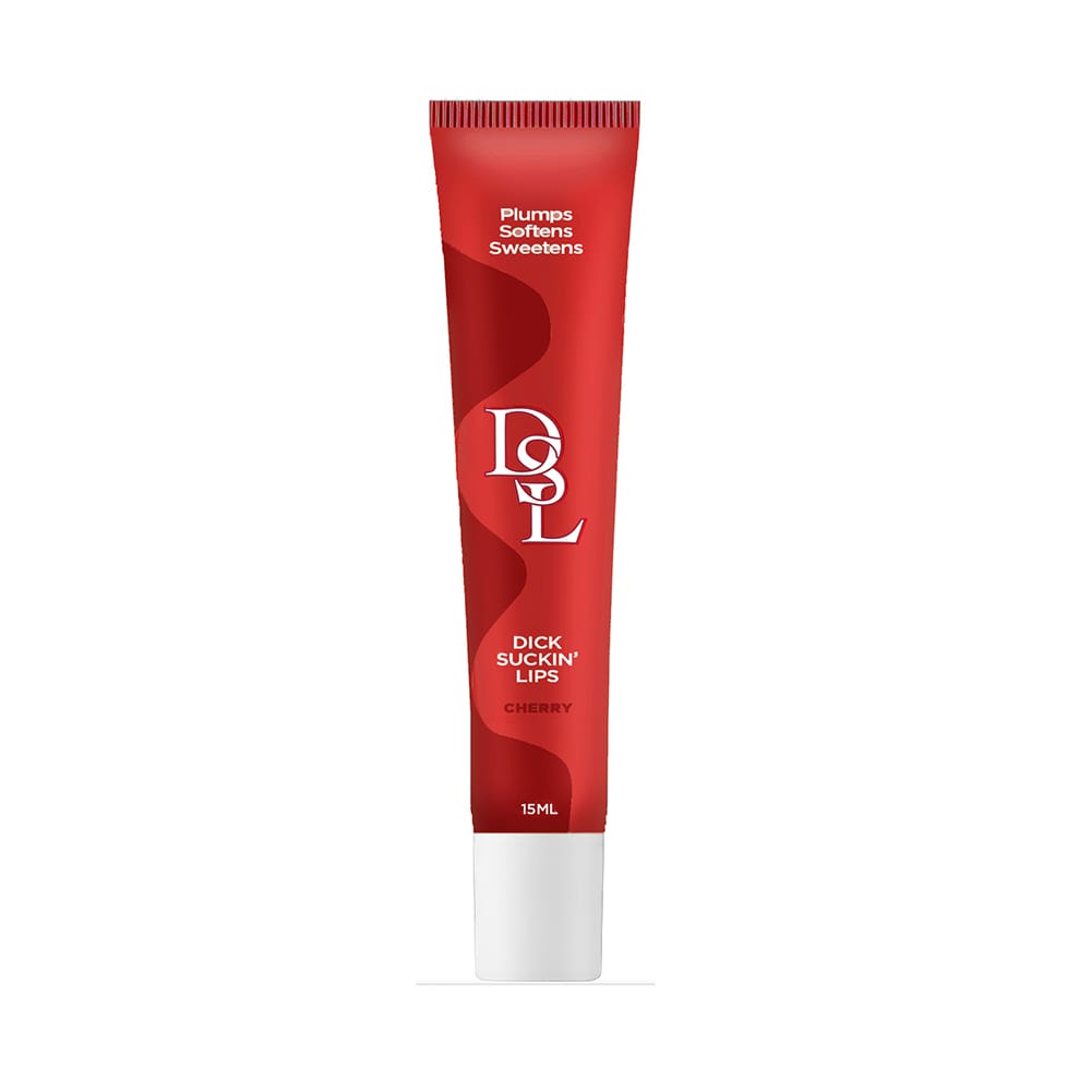 DSL Dick Sucking Lips - Cherry - Cherry Flavoured Lip Plumper - 15 ml Tube