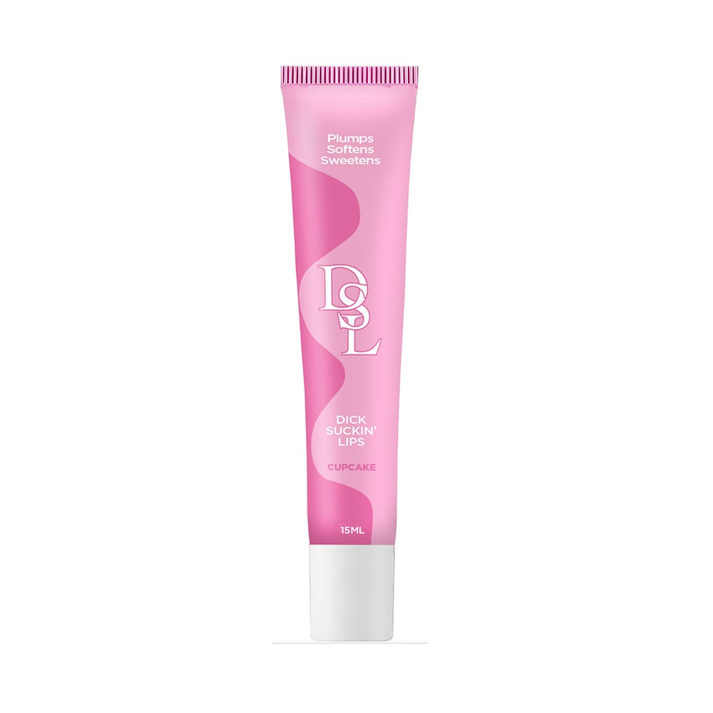 DSL Dick Sucking Lips - Cupcake - Cupcake Flavoured Lip Plumper - 15 ml Tube