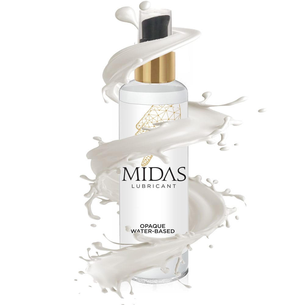 Midas Opaque Water Based Lubricant - 59 ml - Water Based Cum Lube - 59 ml