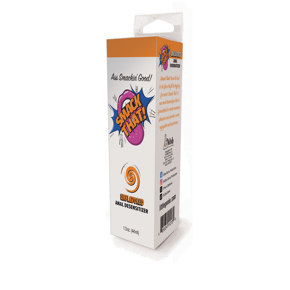 Smack That! Anal Desensitiser - Unflavoured - Unflavoured Anal Desensitiser - 44 ml Tube