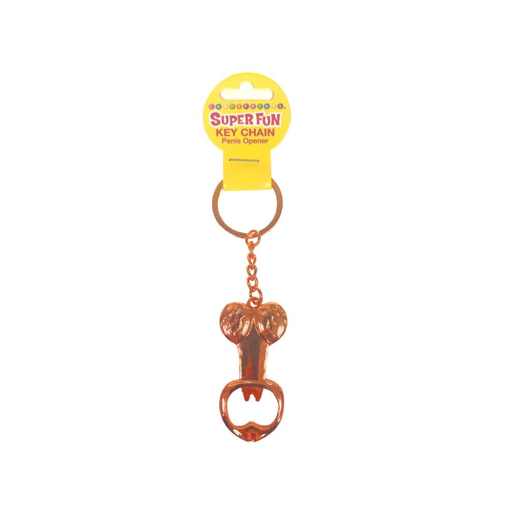 Super Fun Key Chain - Penis Bottle Opener - Novelty Key Chain