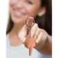 Super Fun Key Chain - Squishy FU Finger - Novelty Keychain