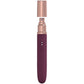 LOVELINE The Traveler - Burgundy - Burgundy 17.6 cm USB Rechargeable Vibrator with Lube Applicator