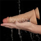 8 Inch Power Basics - Flesh 20 cm USB Rechargeable Vibrating Dong