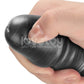 King Sized Vibrating Vibrax Slider - Grey 40.8 cm (16'') USB Rechargeable Vibrating Dildo