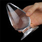 Flawless Clear Anal Plug 4.5'' - Clear 11.5 cm Butt Plug