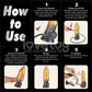 Aerosx 10 Inch Dual Density Inflatable Dildo - Gold/Blue 33 cm Inflatable Fantasy Dildo