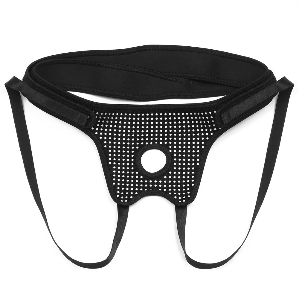 Ingen Easy Strap-On Harness - Black Adjustable Strap-On Harness (No Probe Included)