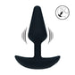 LEVELZ Classic Vibrating Silicone Anal Plug - Small - Black Small USB Rechargeable Butt Plug