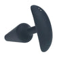 LEVELZ Classic Vibrating Silicone Anal Plug - Small - Black Small USB Rechargeable Butt Plug