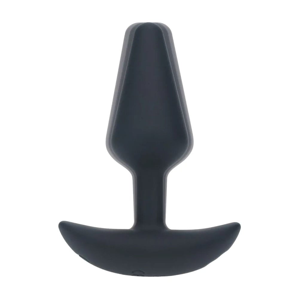 LEVELZ Classic Vibrating Silicone Anal Plug - Small - Black Small USB Rechargeable Butt Plug