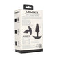 LEVELZ Classic Vibrating Silicone Anal Plug - Small - Black Small USB Rechargeable Butt Plug