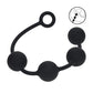 LEVELZ Round Anal Balls - XL - 50mm - Black 46.5 cm XL Anal Beads