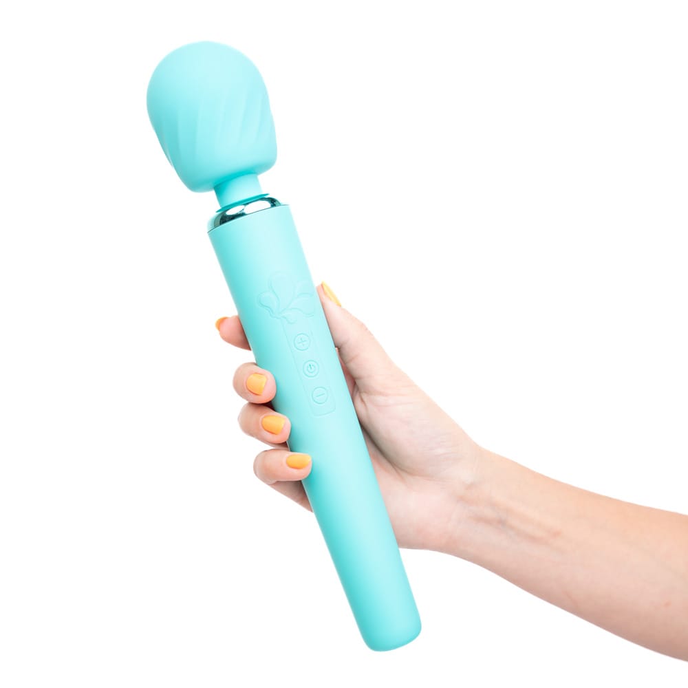 Maia NALA - Blue - Blue 30 cm USB Rechargeable Massage Wand