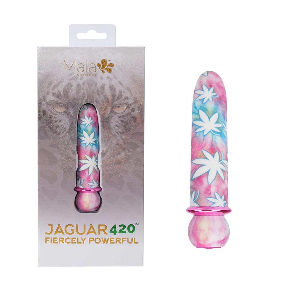 Maia JAGUAR 420 Tie Die - 420 Tie Die 10.1 cm USB Rechargeable Bullet