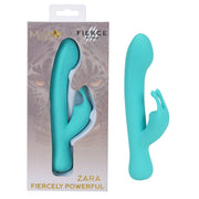 Maia ZARA - Teal - Teal 17.1 cm USB Rechargeable Rabbit Vibrator
