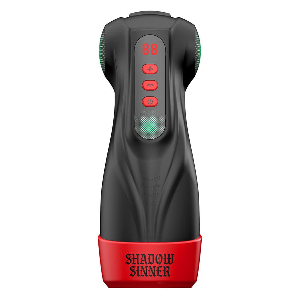 MASTURS Raven - USB Rechargeable Vibrating and Sucking Auto Stroker with Augmented Reality