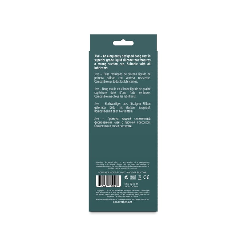 Lust-n-Dreams - Jive - Ocean - Blue 16.3 cm Dildo