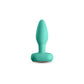 Techno - Prism - Teal 10.9 cm USB Rechargeable Butt Plug with App Control