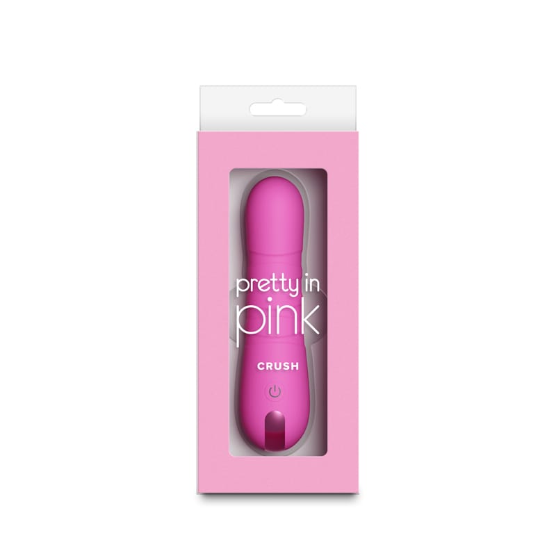 Pretty in Pink Crush - Pink - Pink 14.3 cm USB Rechargeable Vibrator