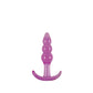 Jelly Rancher Ripple T-Plug - Purple - Purple 10.9 cm (4.3'') Butt Plug