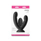 INYA Duet - Black - Black USB Rechargeable Vibrating Double Dildo with Wireless Remote