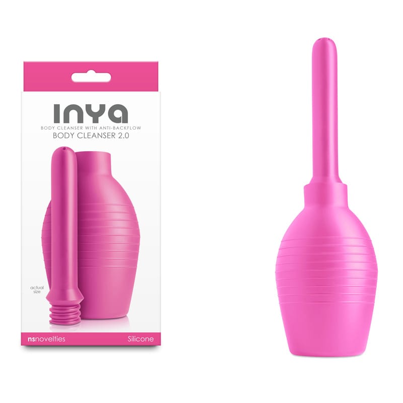 INYA Body Cleanser 2.0 - Pink - Pink Unisex Douche