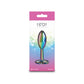 Rear Assets Clover - Multicolour - Multicoloured 9.2 cm Metallic Butt Plug
